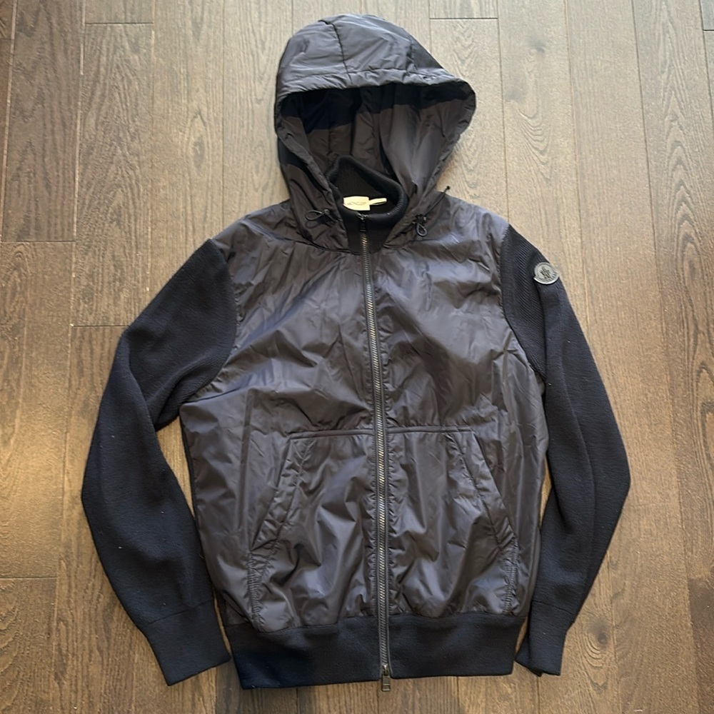 Men's Black Hooded Sweater